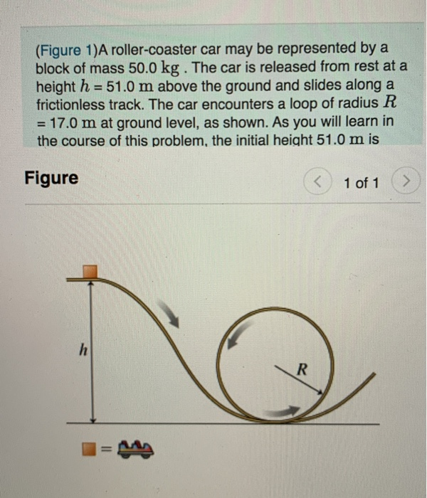 Solved (Figure 1) A Roller-coaster Car May Be Represented By | Chegg.com