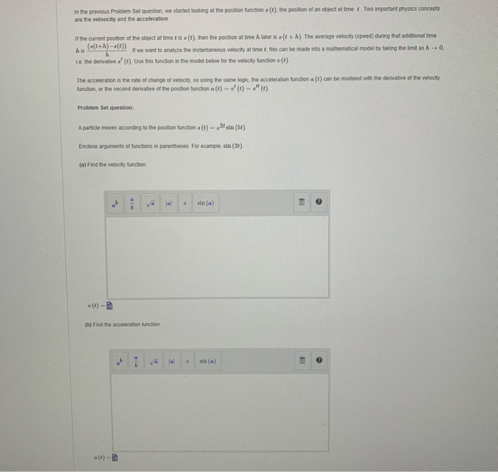 Solved In the previous Problem Set question, we started