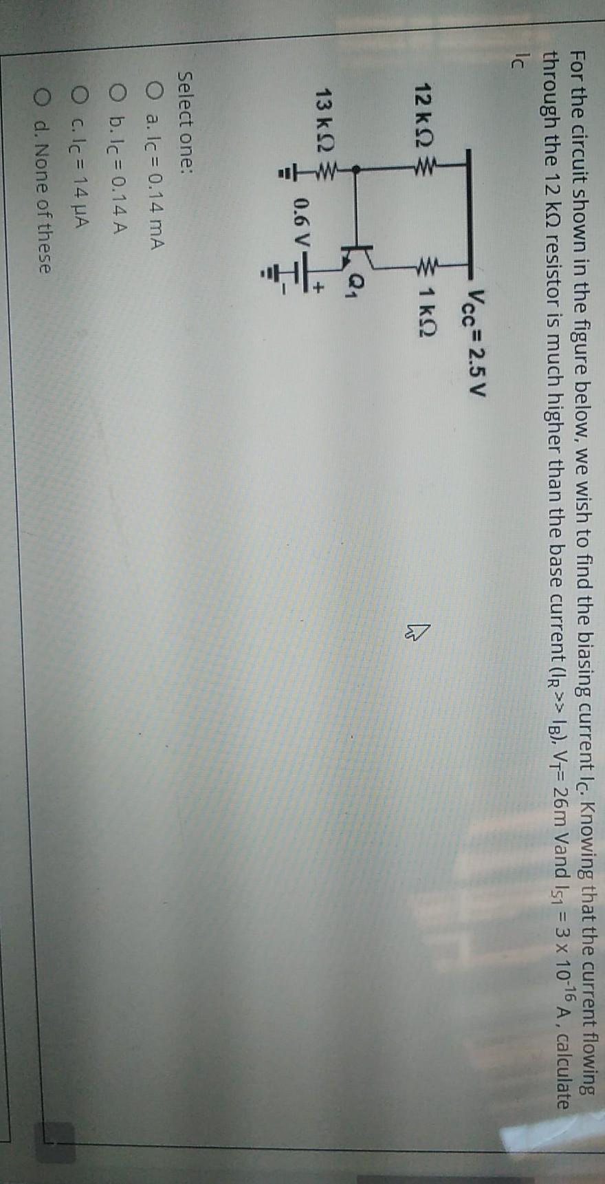 Solved For the circuit shown in the figure below, we wish to | Chegg.com