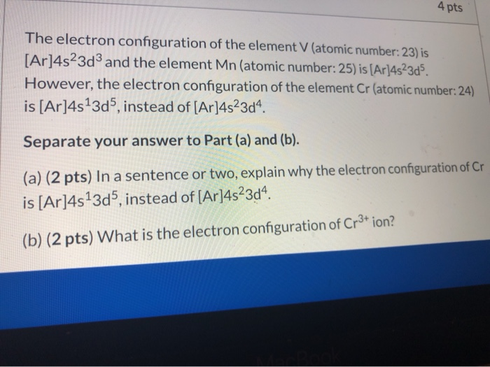 Mn Atomic Number Electron Configuration - Webelements Periodic Table Manganese Properties Of Free Atoms : Therefore, i thought that the electron configuration would be the same as vanadium