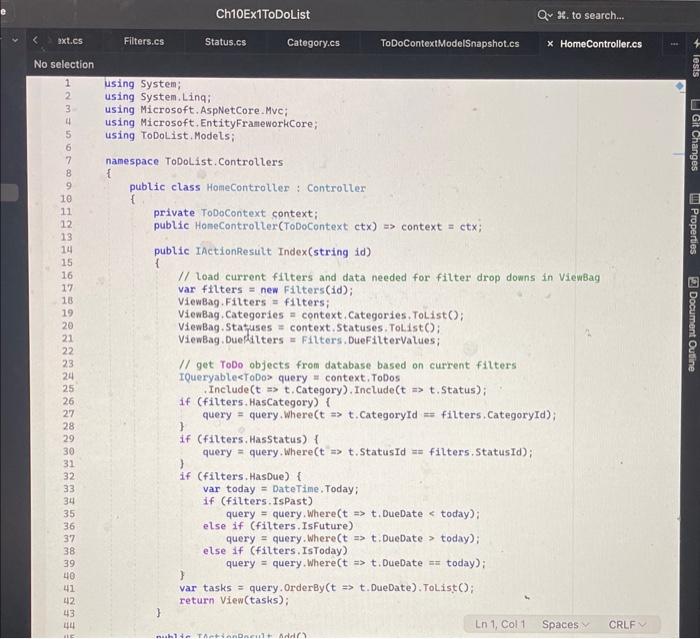 Solved model binding. use controller classi need code to | Chegg.com