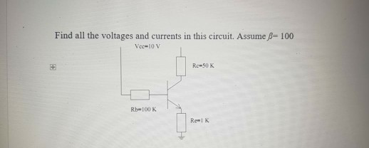 Solved Find all the voltages and currents in this circuit. | Chegg.com