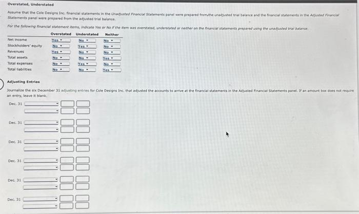Solved Mastery Problem: The Adjusting Process. Unadjusted | Chegg.com