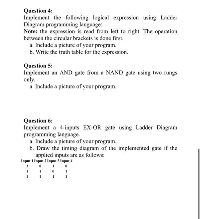 Solved Question 1: Answer the following questions for the | Chegg.com