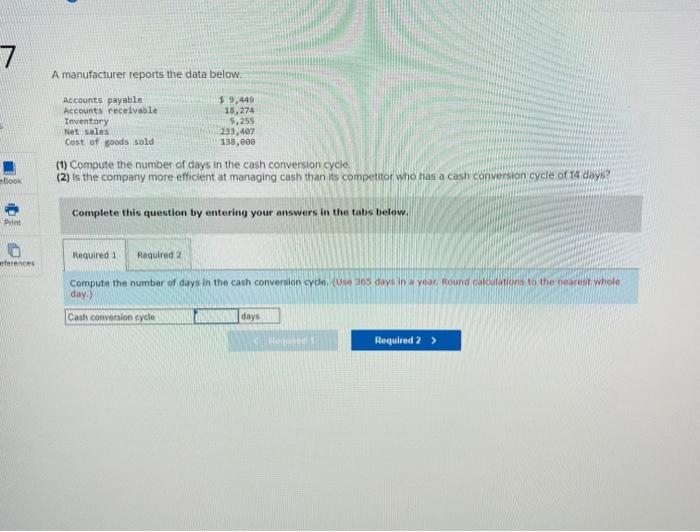 Solved A manufacturer reports the data below. (1) Compute | Chegg.com