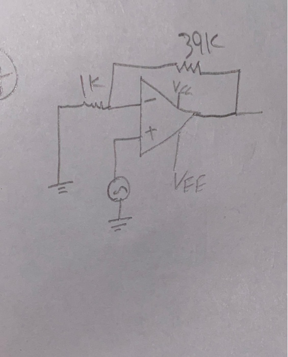 Solved 4. Design an op amp circuit with Av - +40 5. Using | Chegg.com