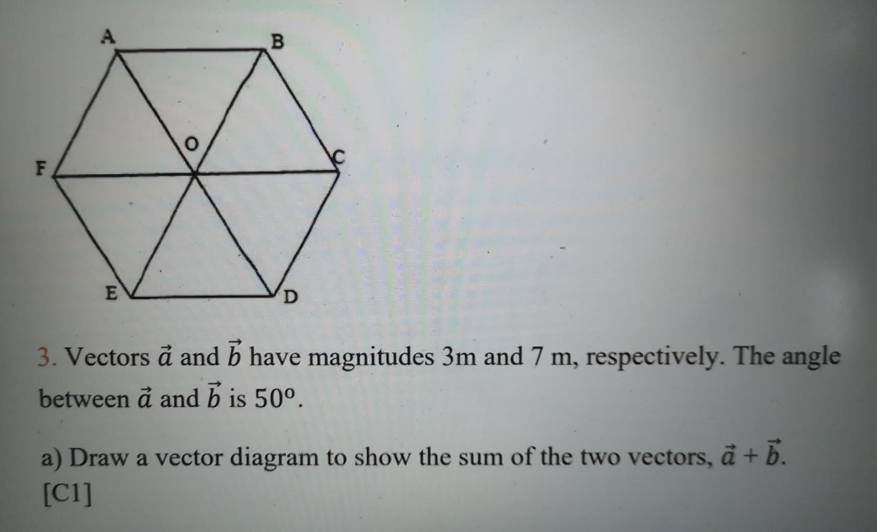 1 Consider The Vector 34 M In The Direction Of Chegg Com