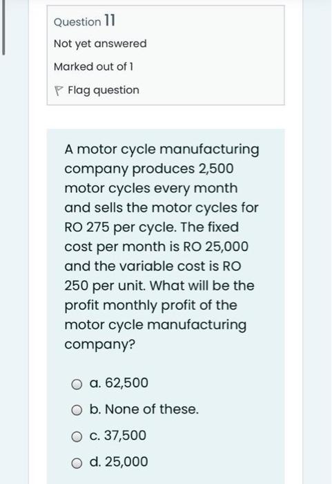 cycle manufacturing company