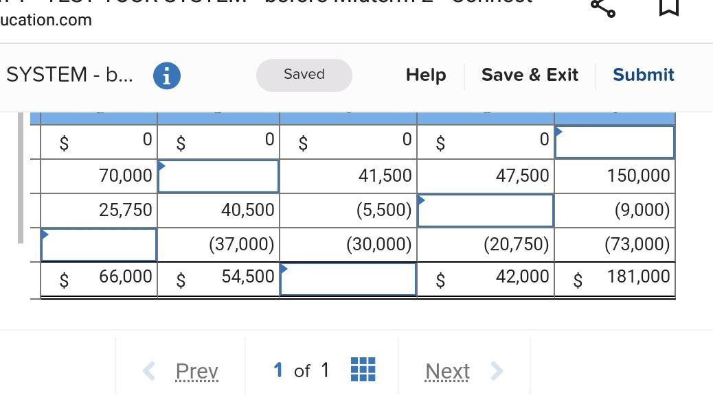 Solved T YOUR SYSTEM - B... SYSTEM - B... | Chegg.com