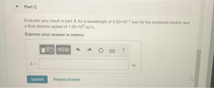 Solved An X-ray photon is scattered from a free electron | Chegg.com