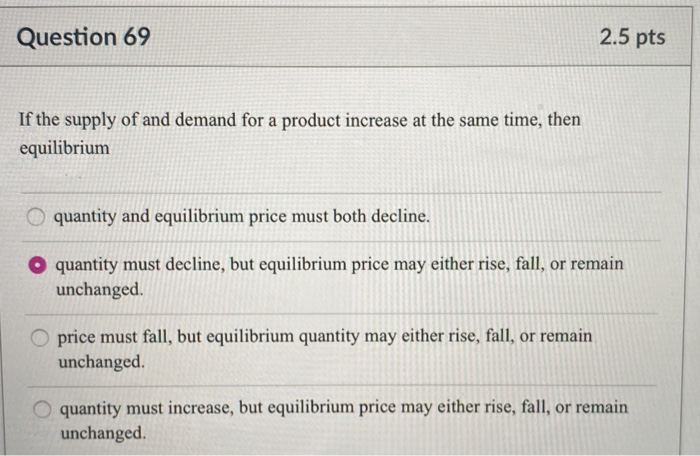 Solved Question 60 2 pts Which one of the following factors | Chegg.com