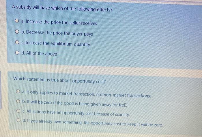 Solved Question 27 Consider a demand curve for some good. | Chegg.com