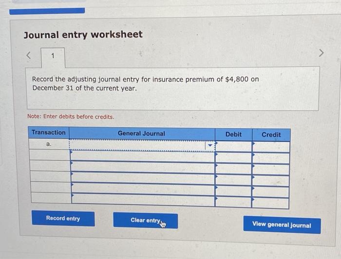Solved Required information (The following information