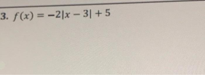 Solved write the absolute value function as a piecewise | Chegg.com