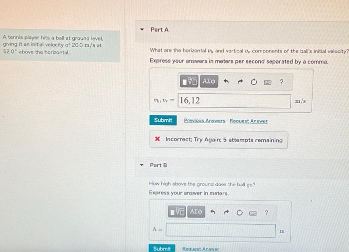 Solved A baseball pitcher throws a fastball horizontally at