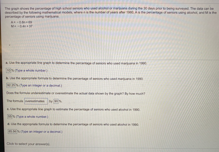 solved-the-graph-shows-the-percentage-of-high-school-seniors-chegg