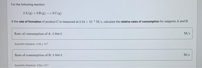 Solved Consider The Following Reaction; A(g)+B(g)→C(g) After | Chegg.com