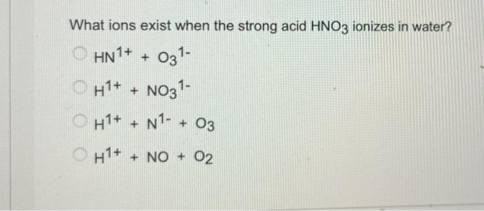 Solved What ions will exist in solution when Na2CO3 | Chegg.com