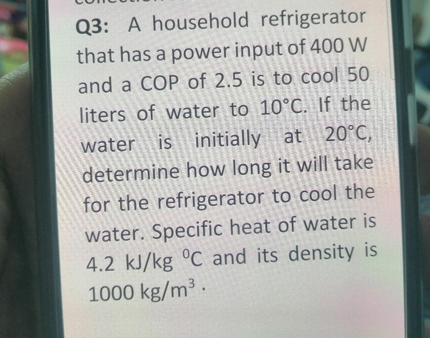 Solved Q1: An automobile engine consumes fuel at a rate of | Chegg.com