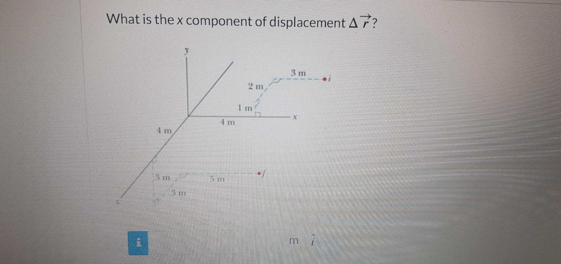 Solved What is the initial position vector ri in unit-vector | Chegg.com