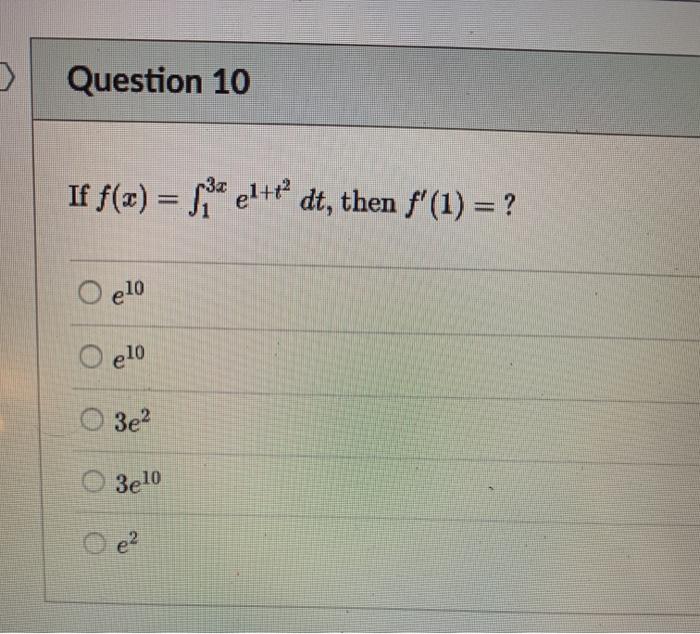 Solved Question 9 J Ze F Dx O Ae A E A Aea E 1 Chegg Com
