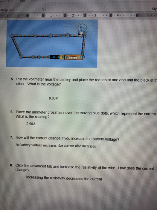 Physics 116 Lab-Series Circuits & Parallel Circuits | Chegg.com