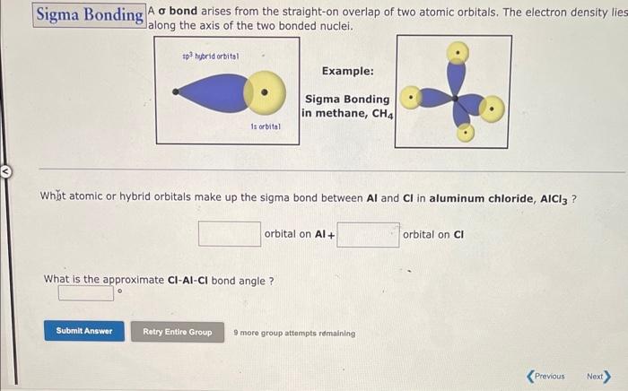 Solved A σ bond arises from the straight-on overlap of two | Chegg.com