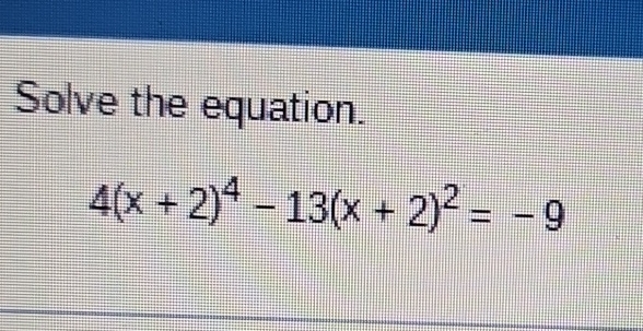 5 x - 2 4 = 13