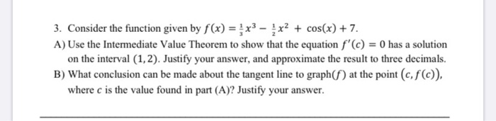 Solved 3. Consider the function given by f(x) = 4x3 - {x+ | Chegg.com