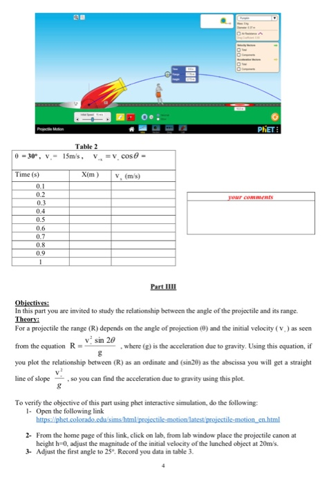 Solved Worksheet (Universal Gravitational Law) Using Phet | Chegg.com