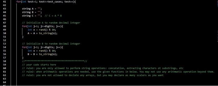 Multiply Large Numbers represented as Strings - GeeksforGeeks