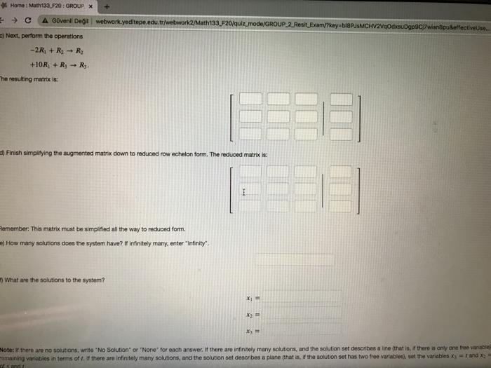 Solved Problem 3. (25 points) Solve the following system | Chegg.com