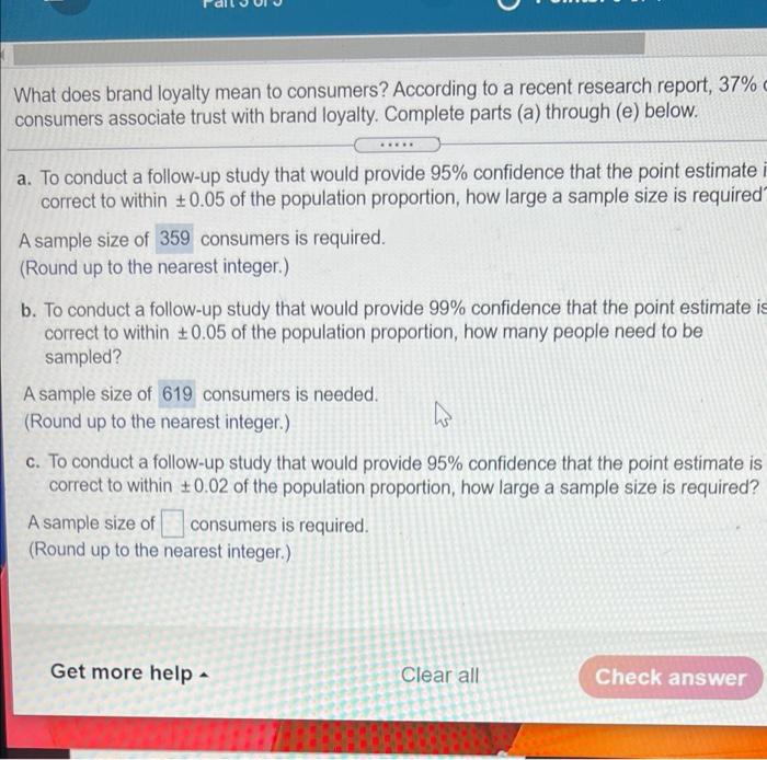 Solved What does brand loyalty mean to consumers? According | Chegg.com