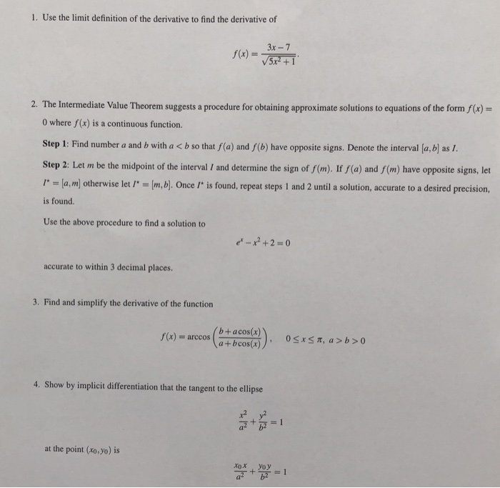solved-1-use-the-limit-definition-of-the-derivative-to-find-chegg