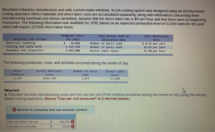 solved-woodland-industries-manufactures-and-sells-chegg