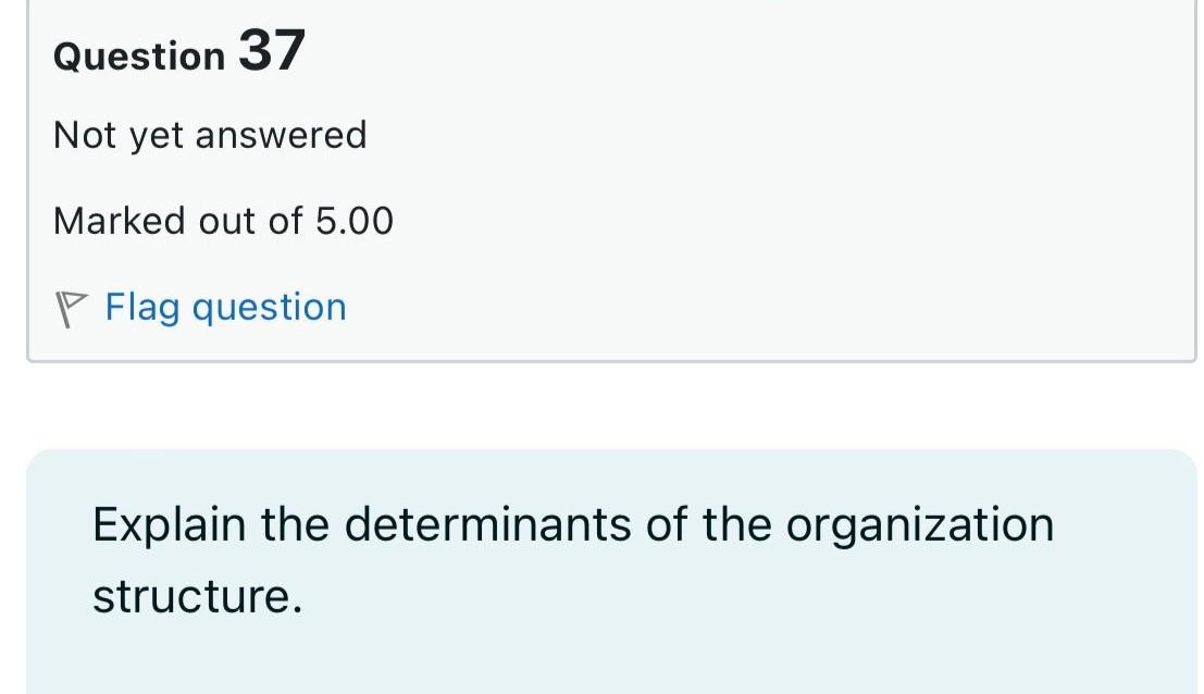 Solved Question 49 Not yet answered Marked out of 5.00 Flag | Chegg.com