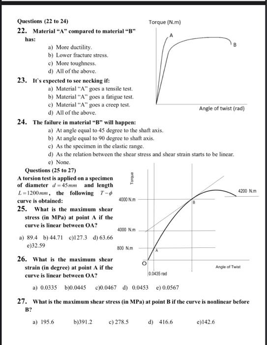 Solved 1. What is buckling in structural mechanies? a) A | Chegg.com