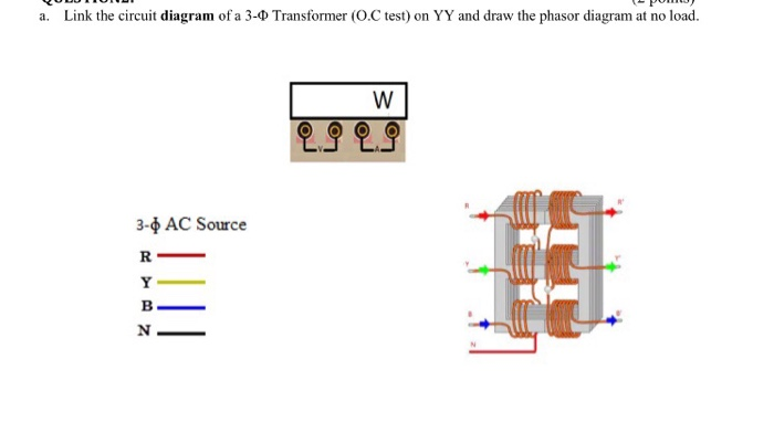 Solved Pom A Link The Circuit Diagram Of A 3 0 Trans Chegg Com
