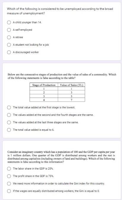 Solved Which Of The Following Statements Is False? The | Chegg.com