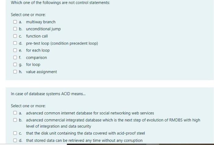 Solved What is data type? Select one: O a. Data type is a | Chegg.com