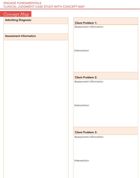 ENGAGE FUNDAMENTALS
CLINICAL JUDGMENT CASE STUDY WITH CONC