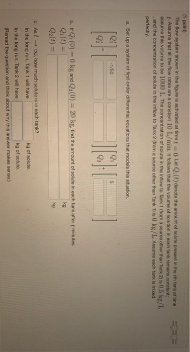 Point The Flow System Shown In The Figure Is Chegg Com