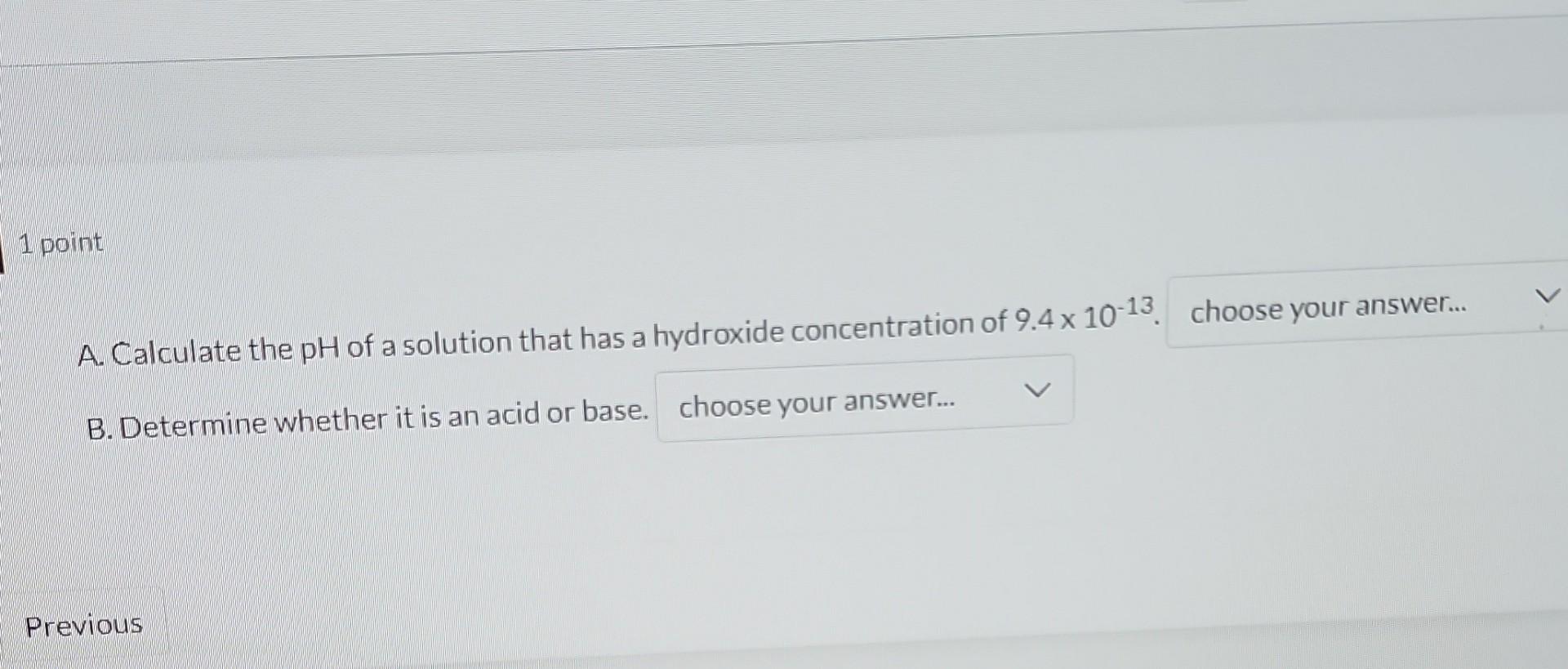 the ph of solution is 3.12 calculate the concentration of h3o