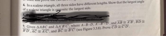 a scalene triangle has three sides of different lengths
