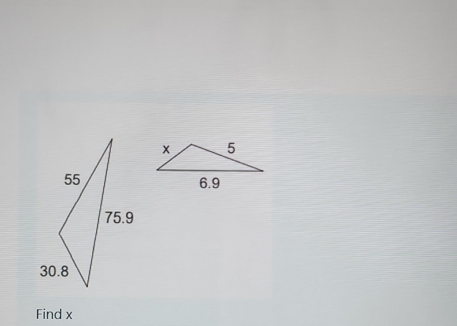 Solved Find x | Chegg.com