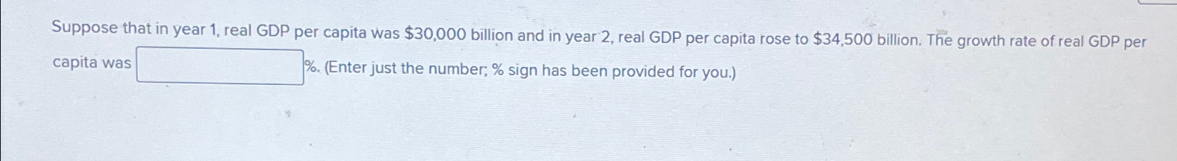 what is real gdp per capita in year 2