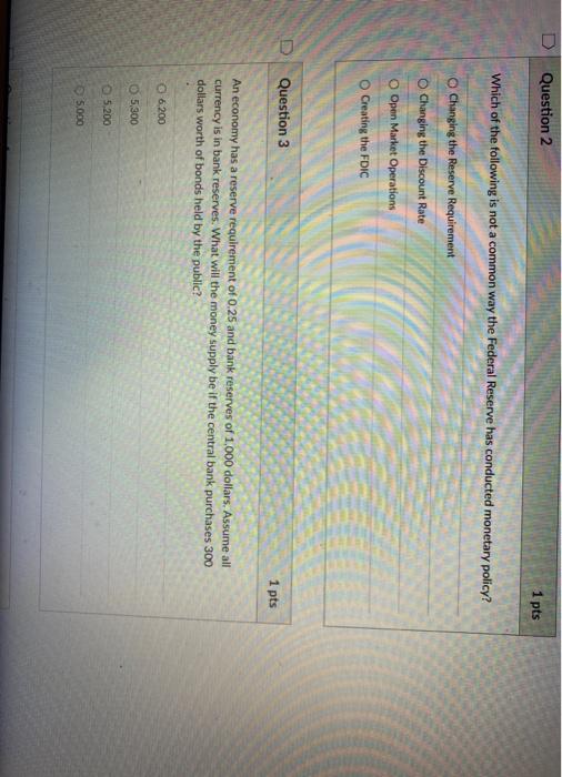 Solved D Question 2 1 pts Which of the following is not a | Chegg.com