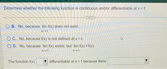 Solved Determine whether the following function is | Chegg.com