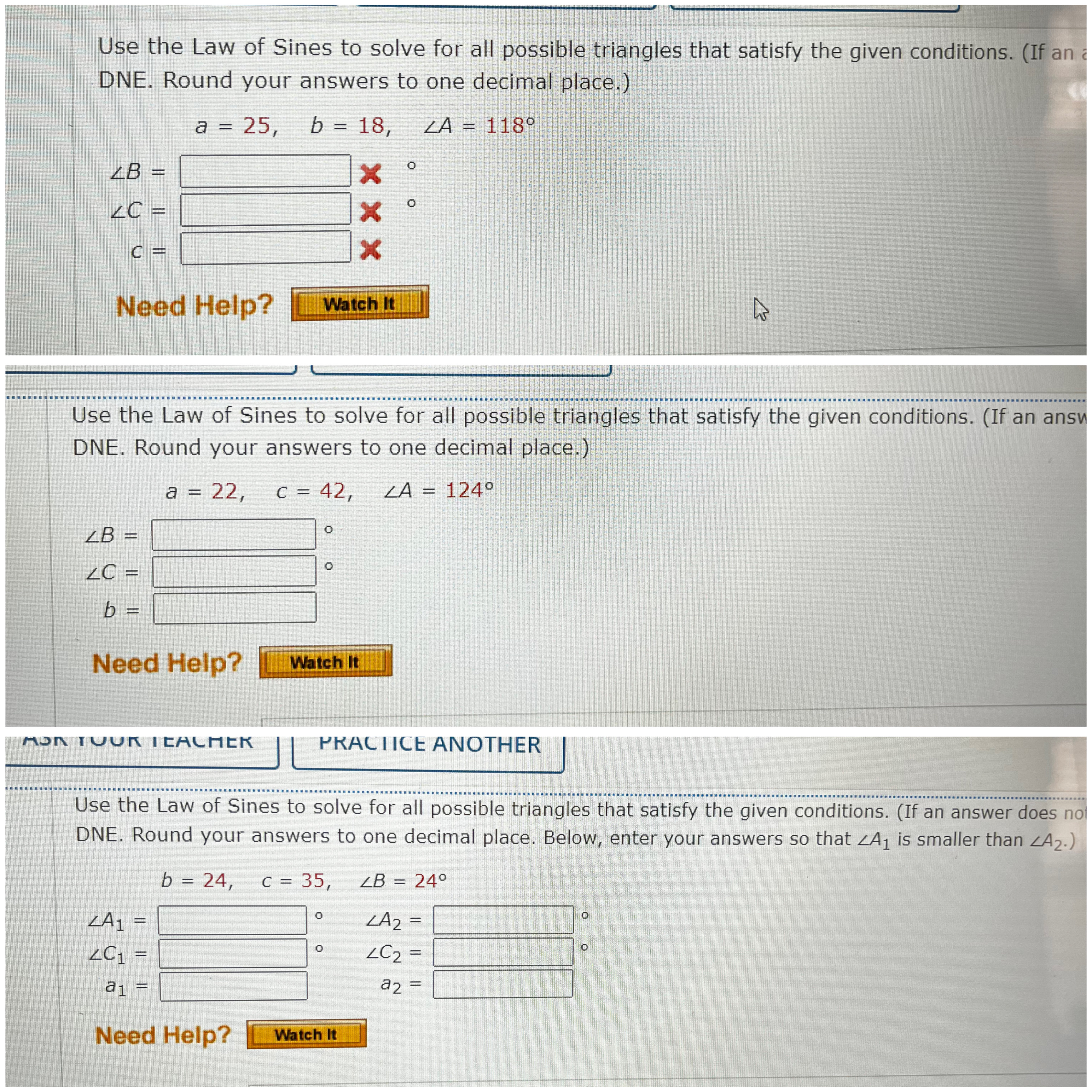 Solved hello i need fhe answers fi all of these thank you! | Chegg.com
