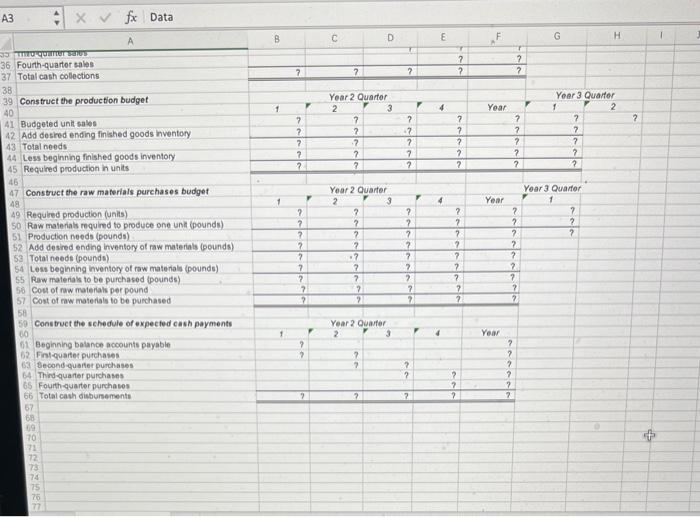 Solved Required information Chapter 8: Applying Excel: Excel | Chegg.com